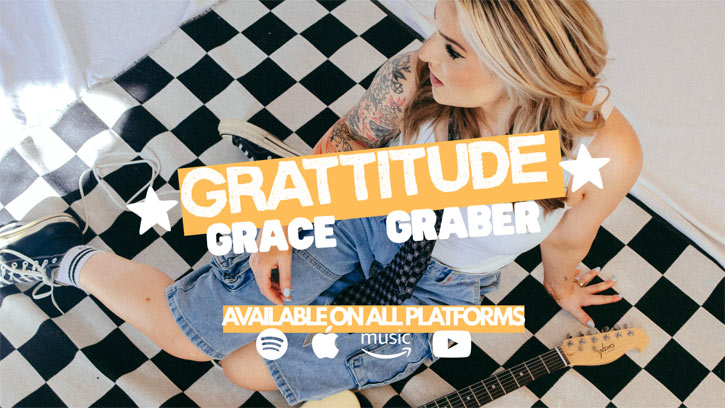 Grace Graber Releases Her Full Punk Take on Brandon Lake's 'Gratitude' in the latest from her PUNK X PRAISE album, due out in April
