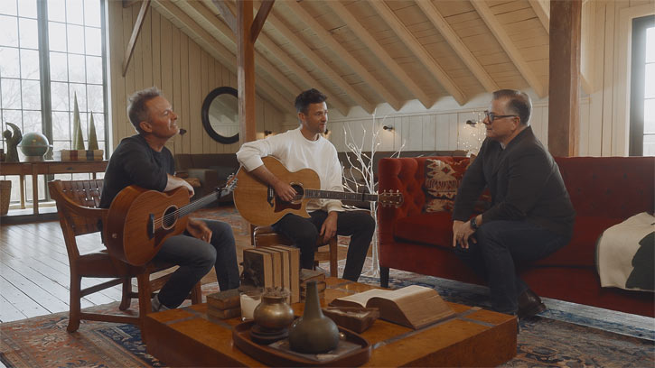 Chris Tomlin and Ben Fielding in New Documentary THE FIRST HYMN in Theaters Nationwide March 24 & 26