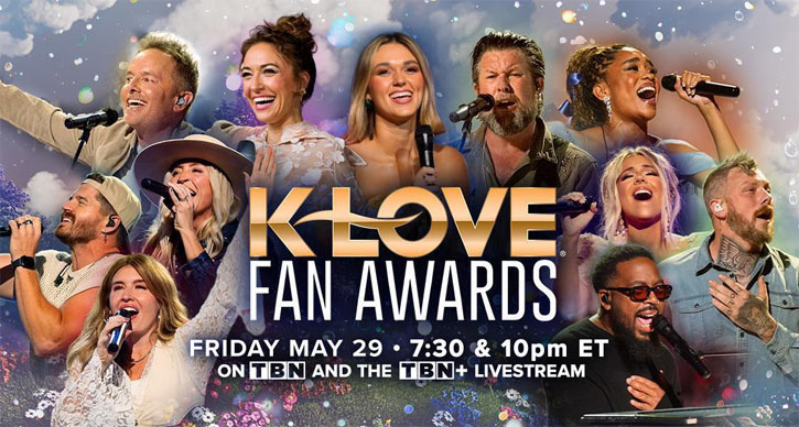 2026 K-LOVE Fan Awards Air Friday, May 29 on TBN