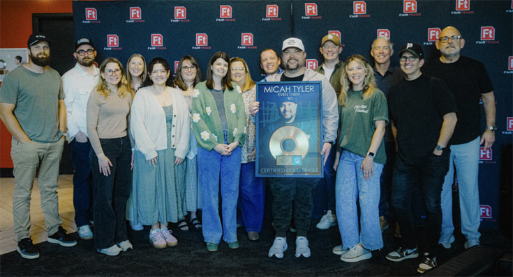 Micah Tyler Celebrates Second RIAA Gold Single 'Even Then'