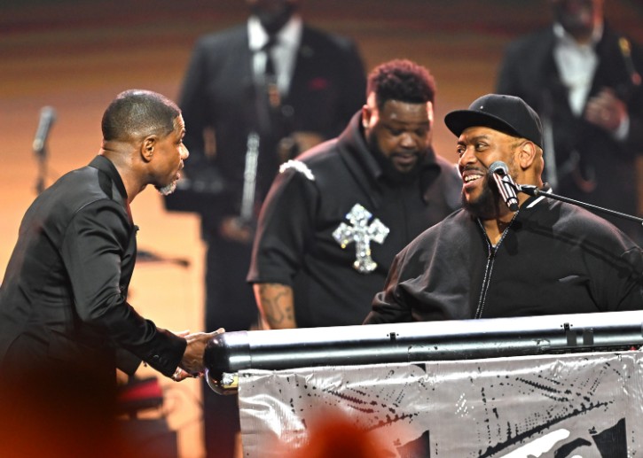 Kirk Franklin Stops John P. Kee At The Stellar Awards